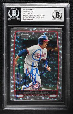 2012 Bowman - Prospects - Silver Ice #BP88 - Anthony Rendon [BAS BGS Authentic]