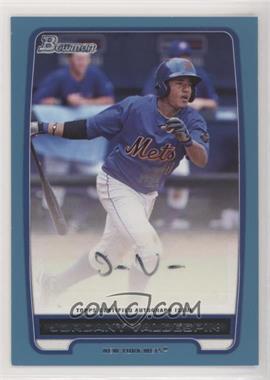 2012 Bowman - Retail Prospect Autographs - Blue #BPA-JV - Jordany Valdespin /500