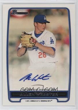 2012 Bowman - Retail Prospect Autographs #BPA-AW - Allen Webster