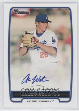 2012 Bowman - Retail Prospect Autographs #BPA-AW - Allen Webster