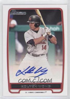 2012 Bowman - Retail Prospect Autographs #BPA-KW - Kolten Wong