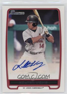 2012 Bowman - Retail Prospect Autographs #BPA-KW - Kolten Wong