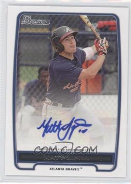 2012 Bowman - Retail Prospect Autographs #BPA-ML - Matt Lipka