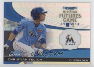 2012 Bowman Chrome - All-Star Futures Game #FG-CY - Christian Yelich