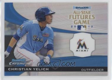 2012 Bowman Chrome - All-Star Futures Game #FG-CY - Christian Yelich