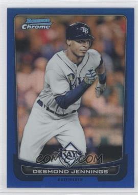 2012 Bowman Chrome - [Base] - Blue Refractor #114 - Desmond Jennings /250