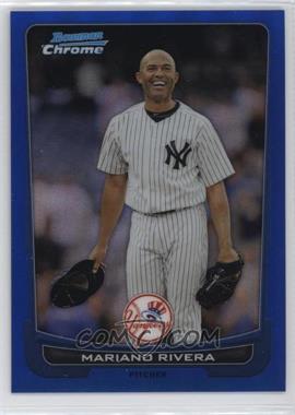 2012 Bowman Chrome - [Base] - Blue Refractor #129 - Mariano Rivera /250