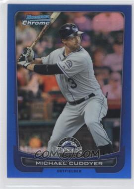 2012 Bowman Chrome - [Base] - Blue Refractor #156 - Michael Cuddyer /250