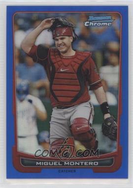 2012 Bowman Chrome - [Base] - Blue Refractor #219 - Miguel Montero /250