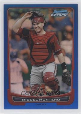 2012 Bowman Chrome - [Base] - Blue Refractor #219 - Miguel Montero /250