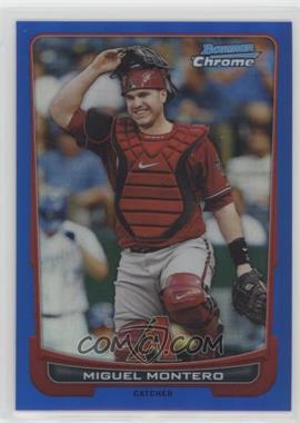 2012 Bowman Chrome - [Base] - Blue Refractor #219 - Miguel Montero /250