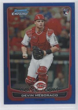 2012 Bowman Chrome - [Base] - Blue Refractor #46 - Devin Mesoraco /250