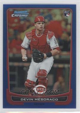 2012 Bowman Chrome - [Base] - Blue Refractor #46 - Devin Mesoraco /250