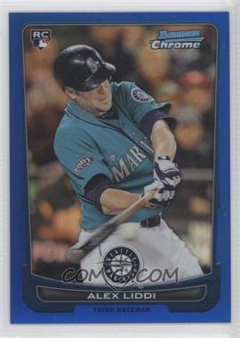 2012 Bowman Chrome - [Base] - Blue Refractor #6 - Alex Liddi /250