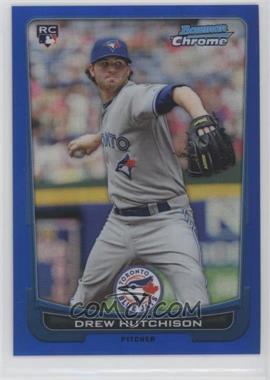 2012 Bowman Chrome - [Base] - Blue Refractor #81 - Drew Hutchison /250