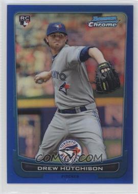 2012 Bowman Chrome - [Base] - Blue Refractor #81 - Drew Hutchison /250