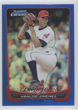 2012 Bowman Chrome - [Base] - Blue Refractor #95 - Ubaldo Jimenez /250