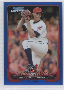 2012 Bowman Chrome - [Base] - Blue Refractor #95 - Ubaldo Jimenez /250