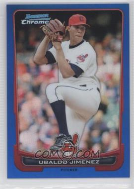 2012 Bowman Chrome - [Base] - Blue Refractor #95 - Ubaldo Jimenez /250