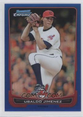 2012 Bowman Chrome - [Base] - Blue Refractor #95 - Ubaldo Jimenez /250