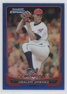 2012 Bowman Chrome - [Base] - Blue Refractor #95 - Ubaldo Jimenez /250