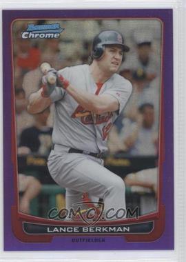 2012 Bowman Chrome - [Base] - Purple Refractor #151 - Lance Berkman /199