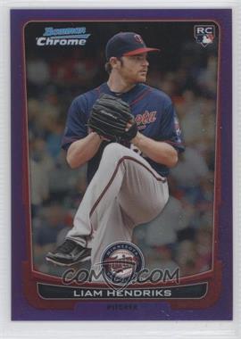 2012 Bowman Chrome - [Base] - Purple Refractor #39 - Liam Hendriks /199