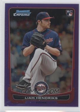 2012 Bowman Chrome - [Base] - Purple Refractor #39 - Liam Hendriks /199