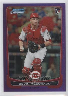 2012 Bowman Chrome - [Base] - Purple Refractor #46 - Devin Mesoraco /199