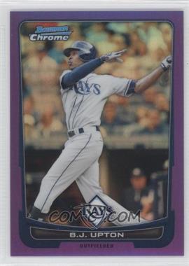 2012 Bowman Chrome - [Base] - Purple Refractor #48 - B.J. Upton /199