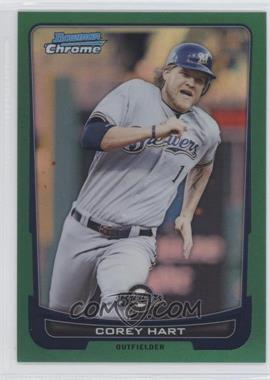 2012 Bowman Chrome - [Base] - Rack Pack Green Refractor #101 - Corey Hart