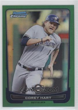 2012 Bowman Chrome - [Base] - Rack Pack Green Refractor #101 - Corey Hart