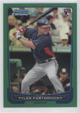 2012 Bowman Chrome - [Base] - Rack Pack Green Refractor #110 - Tyler Pastornicky