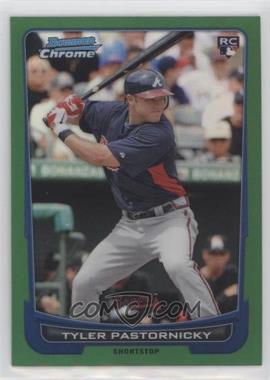 2012 Bowman Chrome - [Base] - Rack Pack Green Refractor #110 - Tyler Pastornicky