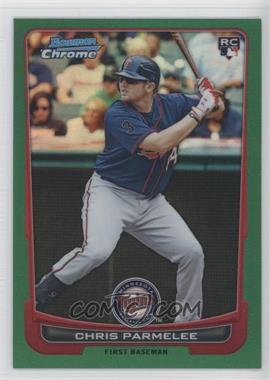 2012 Bowman Chrome - [Base] - Rack Pack Green Refractor #137 - Chris Parmelee