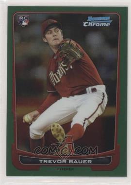 2012 Bowman Chrome - [Base] - Rack Pack Green Refractor #173 - Trevor Bauer