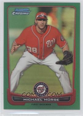 2012 Bowman Chrome - [Base] - Rack Pack Green Refractor #193 - Mike Morse