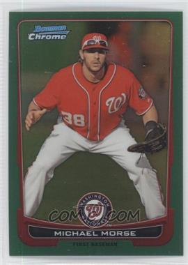 2012 Bowman Chrome - [Base] - Rack Pack Green Refractor #193 - Mike Morse