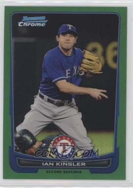 2012 Bowman Chrome - [Base] - Rack Pack Green Refractor #64 - Ian Kinsler