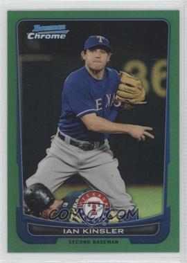 2012 Bowman Chrome - [Base] - Rack Pack Green Refractor #64 - Ian Kinsler