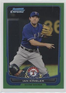 2012 Bowman Chrome - [Base] - Rack Pack Green Refractor #64 - Ian Kinsler