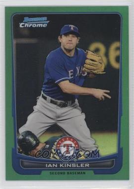 2012 Bowman Chrome - [Base] - Rack Pack Green Refractor #64 - Ian Kinsler