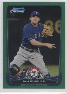 2012 Bowman Chrome - [Base] - Rack Pack Green Refractor #64 - Ian Kinsler