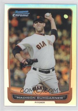 2012 Bowman Chrome - [Base] - Refractor #105 - Madison Bumgarner