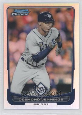 2012 Bowman Chrome - [Base] - Refractor #114 - Desmond Jennings