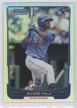 2012 Bowman Chrome - [Base] - Refractor #115 - Irving Falu