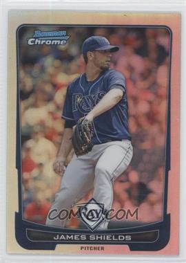 2012 Bowman Chrome - [Base] - Refractor #128 - James Shields