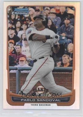 2012 Bowman Chrome - [Base] - Refractor #14 - Pablo Sandoval