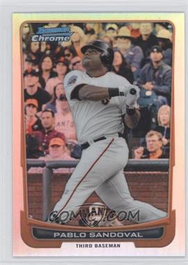 2012 Bowman Chrome - [Base] - Refractor #14 - Pablo Sandoval