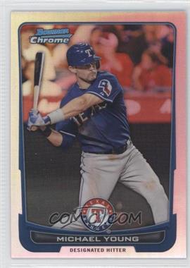2012 Bowman Chrome - [Base] - Refractor #147 - Michael Young